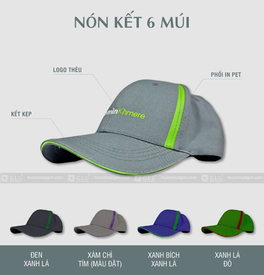 Mũ Nón Sài Gòn - Xưởng may mũ nón giá rẻ uy tín tại TPHCM